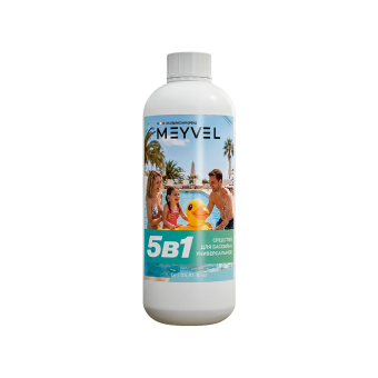 Универсальное средство для очиски бассейна Meyvel 5 в 1 (1 л)